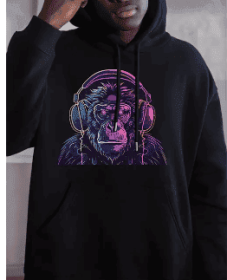 Men's Polyester Hoodie (Option: M)